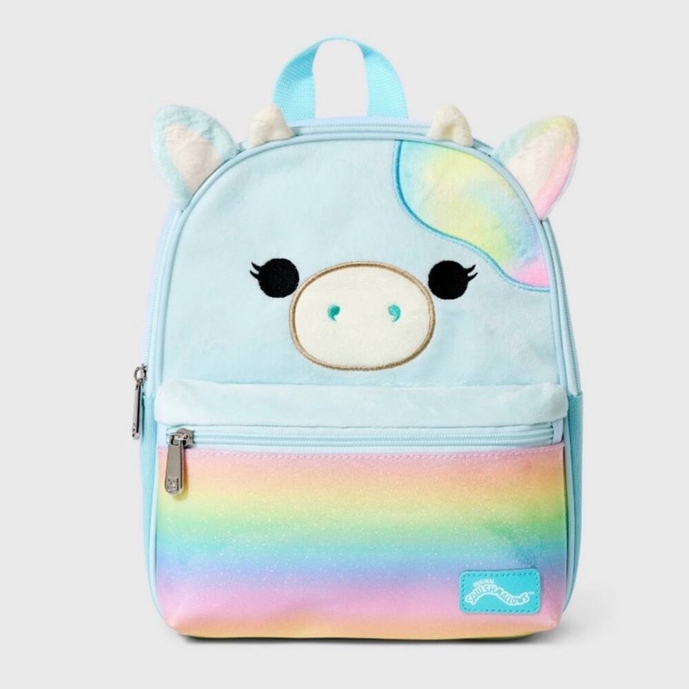 Squishmallows Mini Cow 11” Kids Backpack